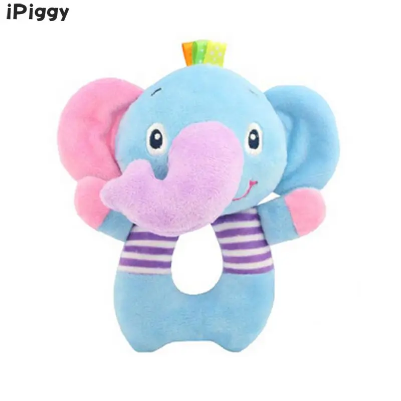 iPiggy Newborn Baby Toys Cartoon Animal Owl/Elephant Baby Boy Girl Rattles Hand Bell Infant Toddler Plush Toys jouet enfant iPiggy Newborn Baby Toys Cartoon Animal Owl/Elephant Baby Boy Girl Rattles Hand Bell Infant Toddler Plush Toys jouet enfant