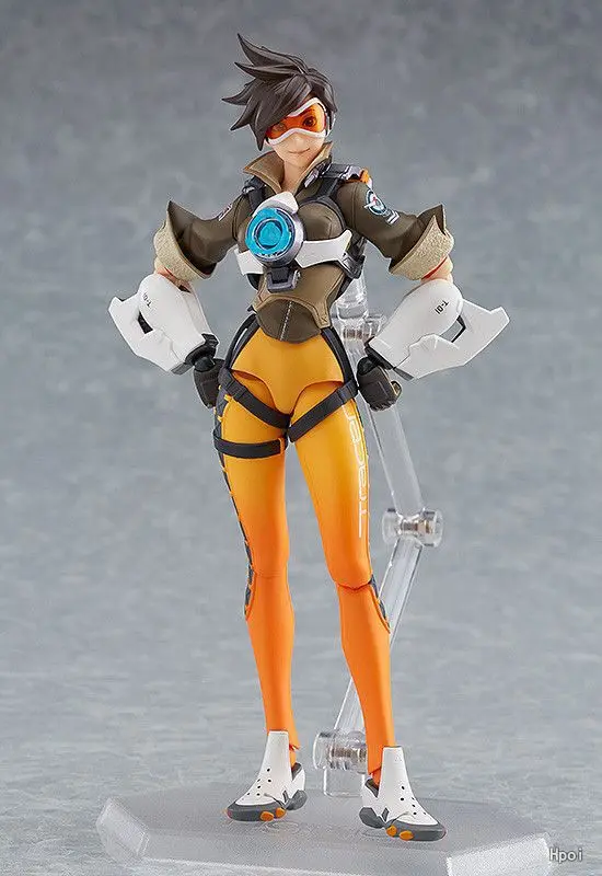 Figma 352 игровой персонаж Tracer фигурка ПВХ фигурка шарнирная подвижная игрушка Figma Tracer кукольные фигурки