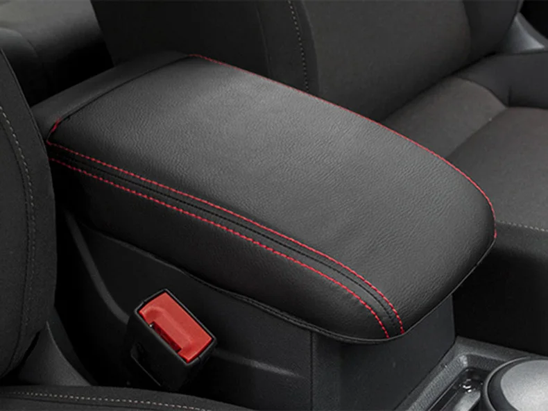 

For Skoda Kodiaq 2017 2018 Console Pad Cover Leather Cushion Support Box Armrest Top Mat Liner