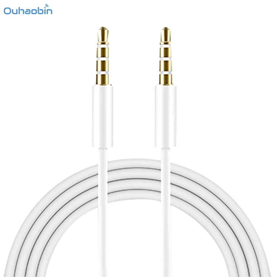

Ouhaobin New 3.5mm Jack Male to Male Stereo Headphone MP3 Car Aux Audio Extension Cable For Cell Phone PC Headset Nov1