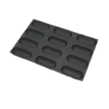 

Silicone Baking Mat Bread Mold 12 loaf wide Bread Mould Form Bakeware Set
