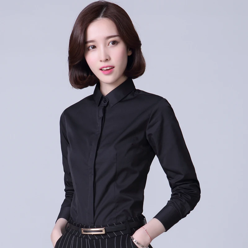  Fashion Formal Shirt Women Clothes 2020 New Long Sleeve Occupational Blouse Elegant OL Office Ladie