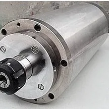 110 V, 1.5KW водяного охлаждения мотор шпинделя для ЧПУ гравировальный станок, 80 диаметр и 3 подшипника, 24000 об/мин, ER11