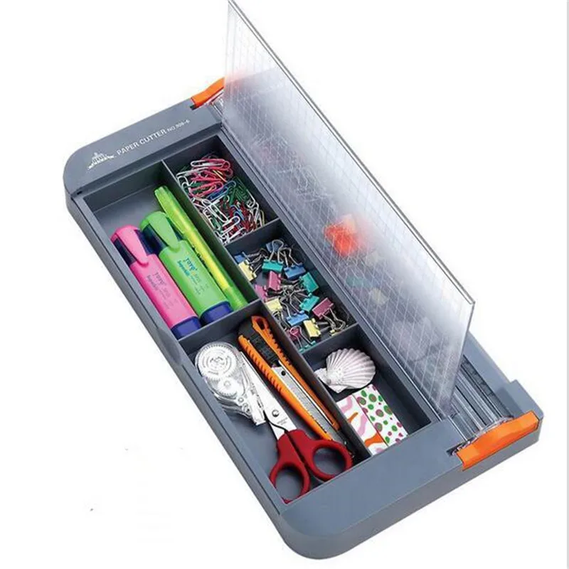 

hot A4 Size Trimmer Manual Paper Cutter Mult-Function storage slitting Machine Handmade Slitter Free Shipping