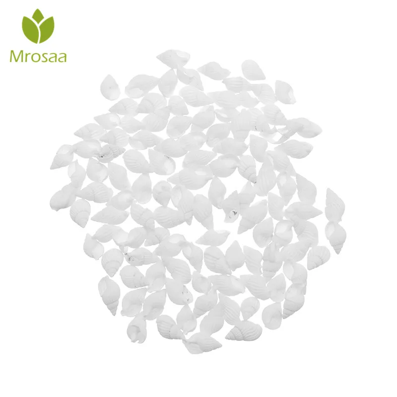 

Mrosaa 100 Pcs Natural Sea Shells Mini Conchs Seashells For DIY Crafts Material party decor Aquarium Landscape Home Decoration