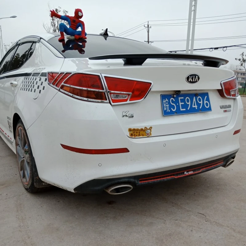 Спойлер для Kia RIO высококачественный АБС пластик праймер заднего крыла