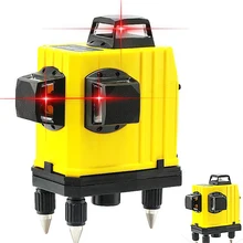 Профессиональный 12 линии 3D лазерный нивелир 360 в вертикальном и горизонтальном положении лазерный нивелир саморегулирующаяся поперечная линия 3D лазерный нивелир красная линия