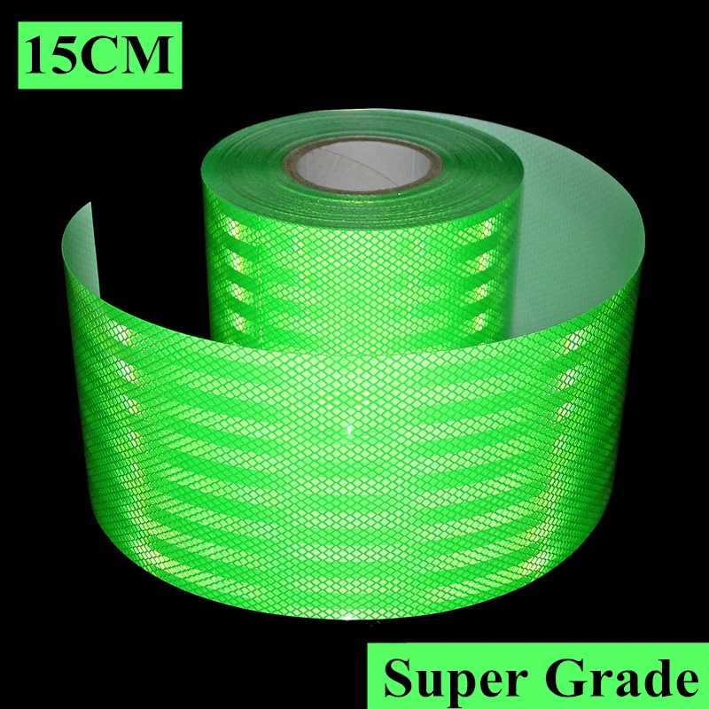15cm High Intensity Microprismatic Reflective Sheeting Truck Warning