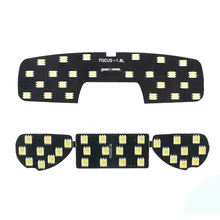 Дневные ходовые огни 12V Белый Автомобильное светодиодное освещение для ЧТЕНИЯ ИНТЕРЬЕР светильник плафона карта светильник s для Ford Ecosport/Фокус 2 MK2 2007