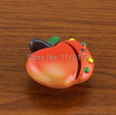 10 قطع الكثير الشحن مجانا الأطفال الراتنج غرفة درج خزانة خزانة سحب مقبض أثاث مقبض tc-أبل