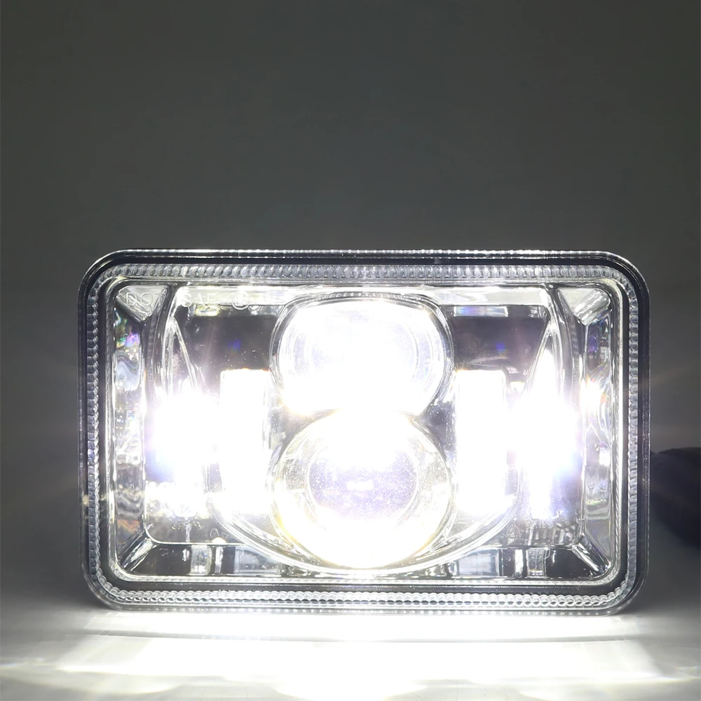4x6 &quotLED H4 прожекторная фара для Honda XR650 XR250 XR400 Suzuki Светодиодная лампа