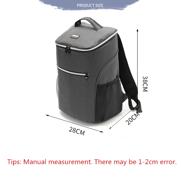 20L рюкзак сумка холодильник Оксфорд Водонепроницаемый рукавица для пикника холодильник сумка для Еда термосумка