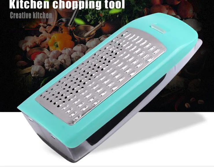 

1PC Creative Slicer Vegetable Cutter with Stainless Steel Blade Manual Multi-function Potato Peeler Carrot Graters OK 0764