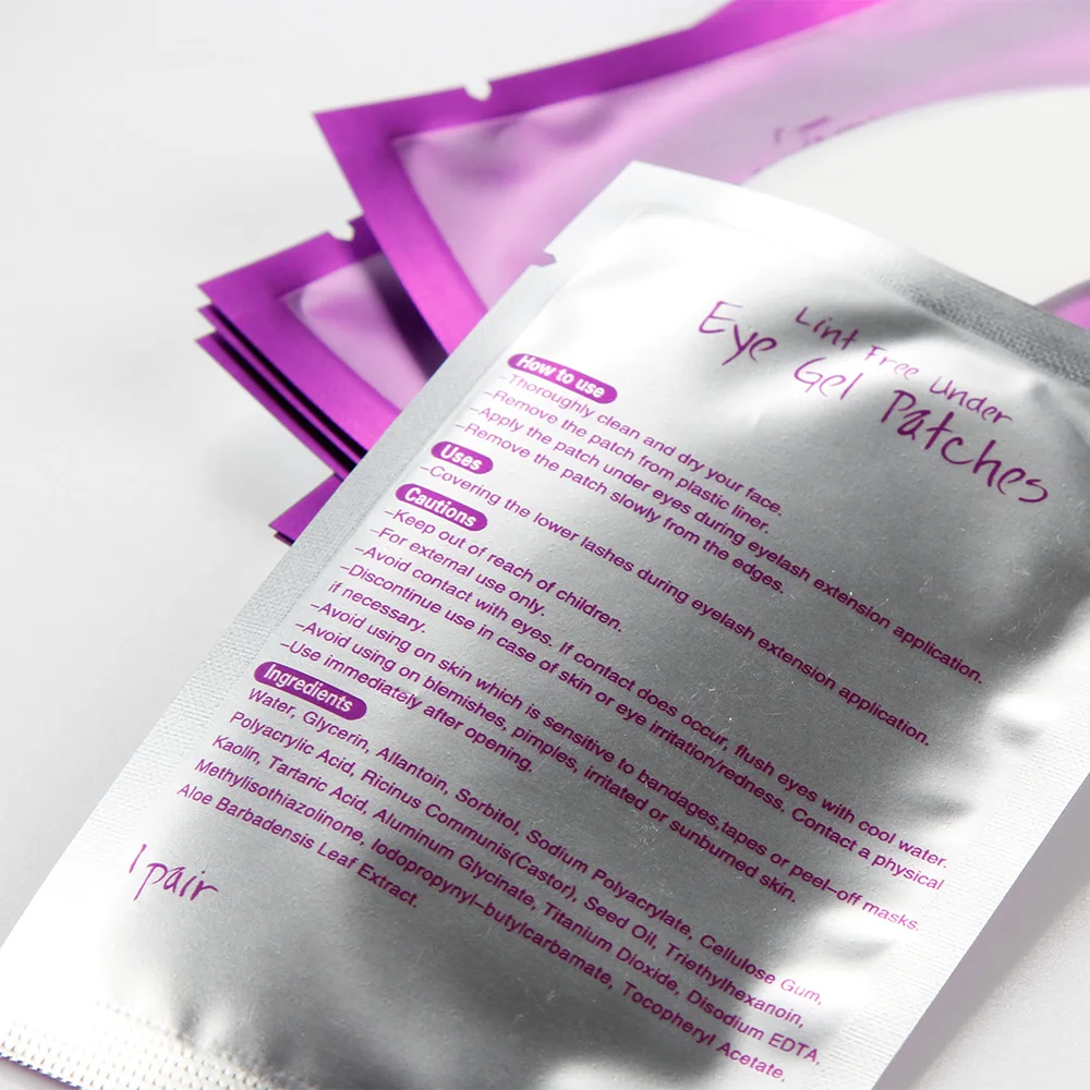 200 pairs Pillow for Eyelash Extension Paper Patches Grafted Eye Stickers Lashes Under Eye Pads Eye