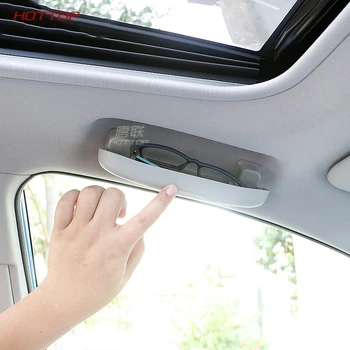 

Car Dedication Glass Box SunGlasses Box Cases Storage Eyeglasses for Toyota RAV4 Corolla Camry Prius Yaris Alphard 2018