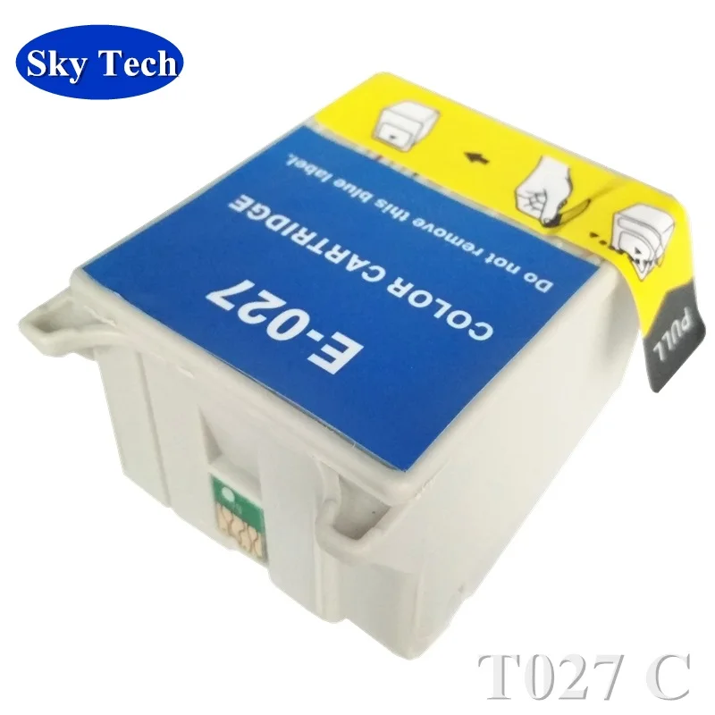 Качественный совместимый чернильный картридж для Epson T026 T027, для Epson Stylus Photo 810 820 830 830U 925 935 C50 принтера