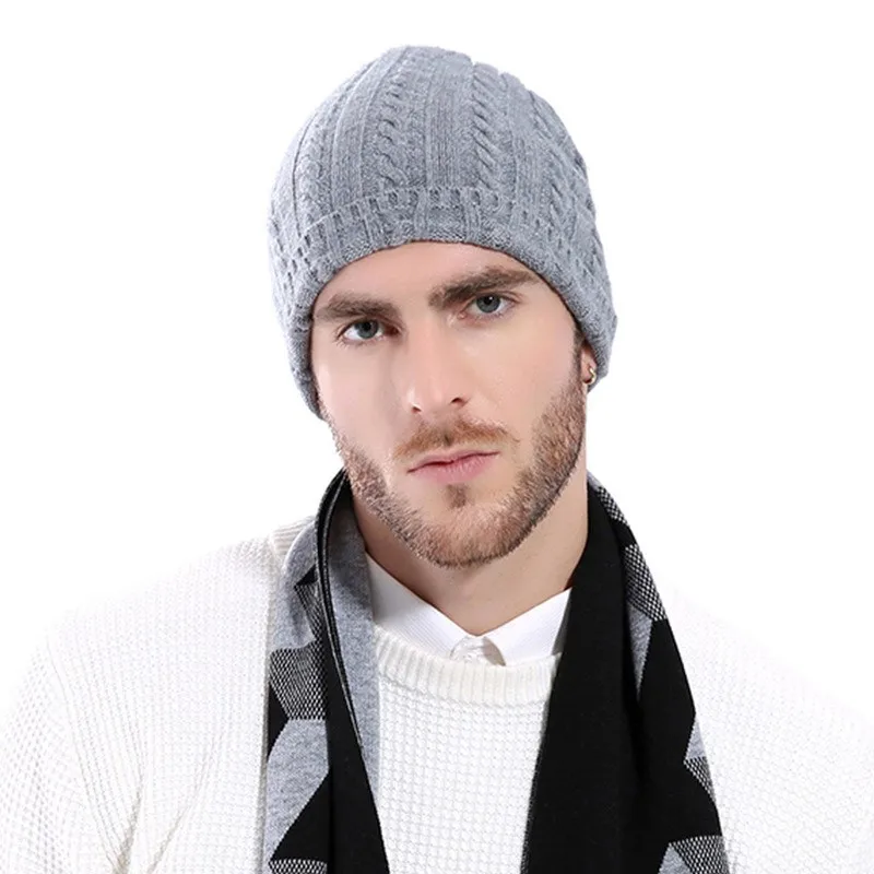 TANGNEST/Зимний вязаный для мужчин шапки теплая Мода Высокое качество Лидер продаж свитер мягкий мужской PMM312