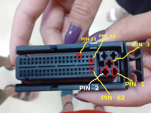 81PIN K-Line ECU 81 контактный разъем OBD2 для ECU Remapping адаптер для AUDI VW SEAT SKODA