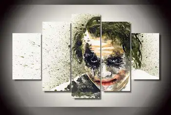 

UNframe Modular picture batman the dark knight joker Painting canvas room decoration print poster picture canvas Decor Picture