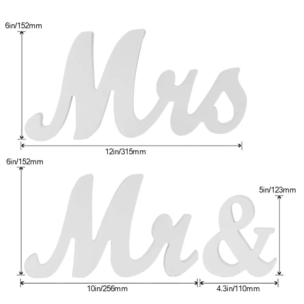 Деревянный знак Mr and Mrs свадебное украшение для милый декор стола Mr Mrs набор Mr& Mrs буквы украшения для свадьбы