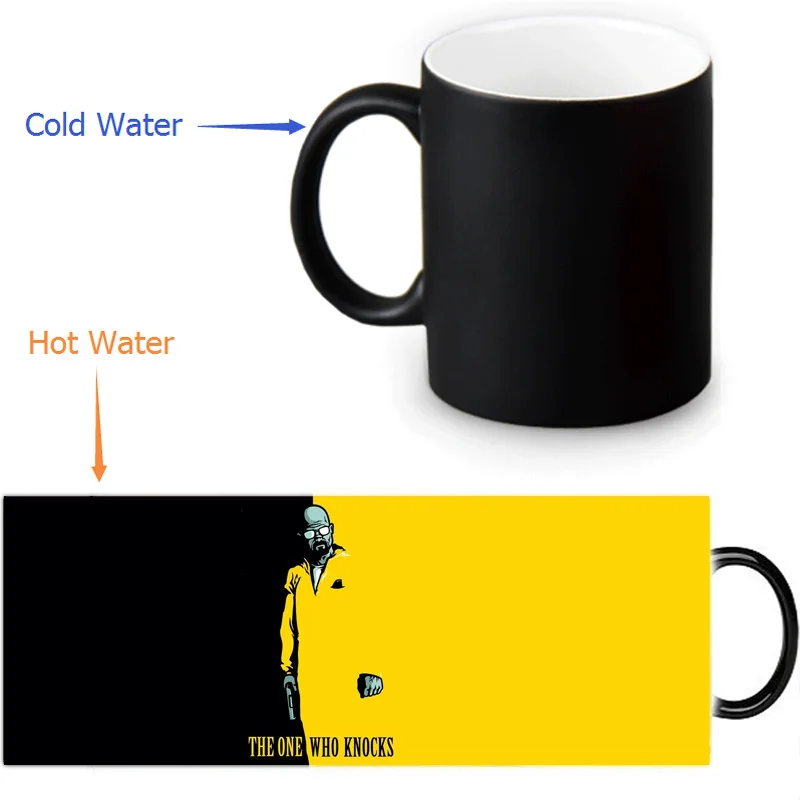 Breaking Bad mug 12 OZ/350ml Magic coffee mugs novelty heat changing