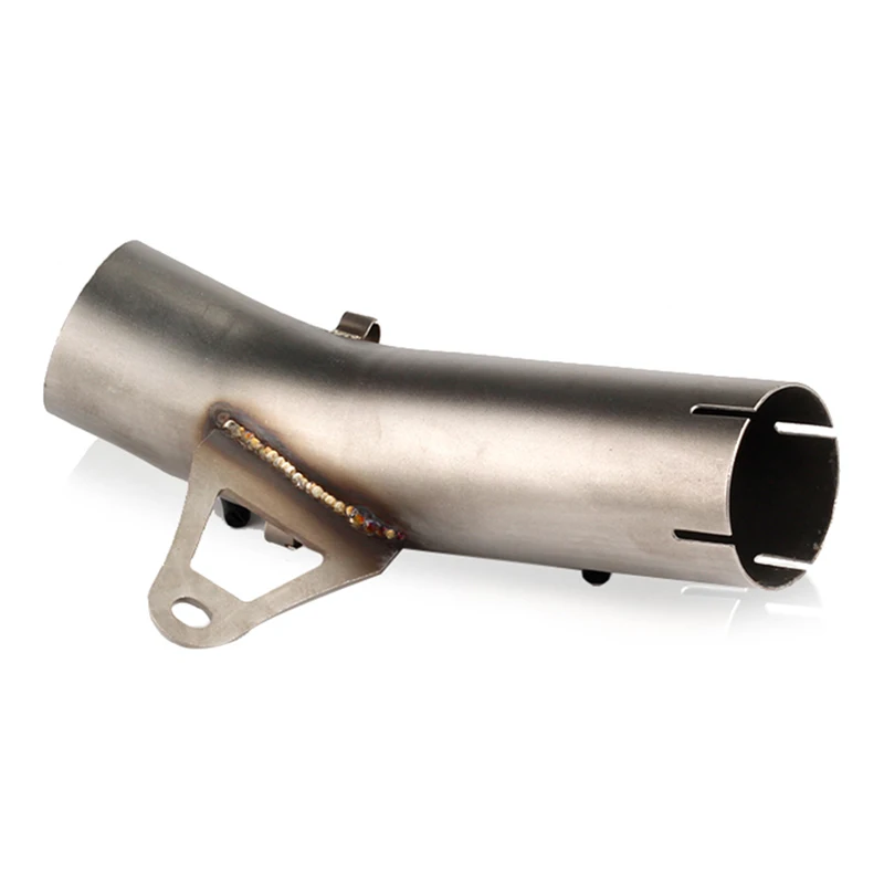 For BMW S1000RR S1000 RR 2010-2016 Motorcycle Muffler Exhaust Middle Pipe Mid-section Tube 304 Stainless Steel S1000RR Connects (2)