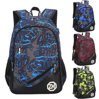 

Large Capacity Waterproof Nylon Kids School Backpack Children School Bag For Girls Boys Primary Student Book Bag Mochila Escolar