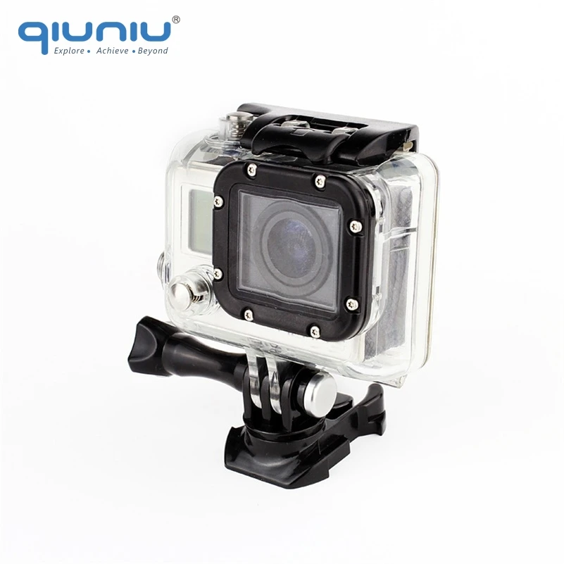 QIUNIU, аксессуары для GoPro, 360 градусов, БЫСТРОРАЗЪЕМНАЯ Пряжка, базовое крепление, вращающееся крепление для Go Pro Hero 3 3+ 4 5 6, для Xiaomi Yi