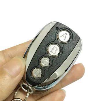 

40pcs/lot ABCD Button 433.92Mhz Remote Control 4 Channel Car Garage Door Duplicator Learning Code EV1527 Cloning Locking