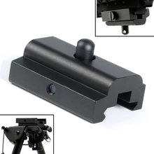 Охотничьи Аксессуары Военная Экипировка Харрис Стиль винтовка сошки слинг поворотный Стад адаптер Вивер/Пикатинни рейку