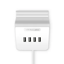 USB 3,0 4 порта USB концентратор Высокоскоростной OTG концентратор мульти USB3. 0 разветвитель для Windows планшета/смартфона/ПК с держателем телефона