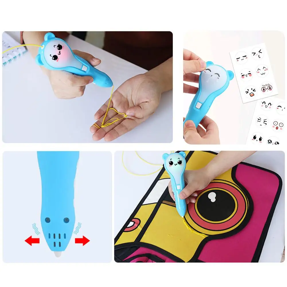 

New Arrival 1.75mm PLA Dewang D8 Low Temperature 3D Printing Pen Kids DIY Art Handcraft Drawing Tool