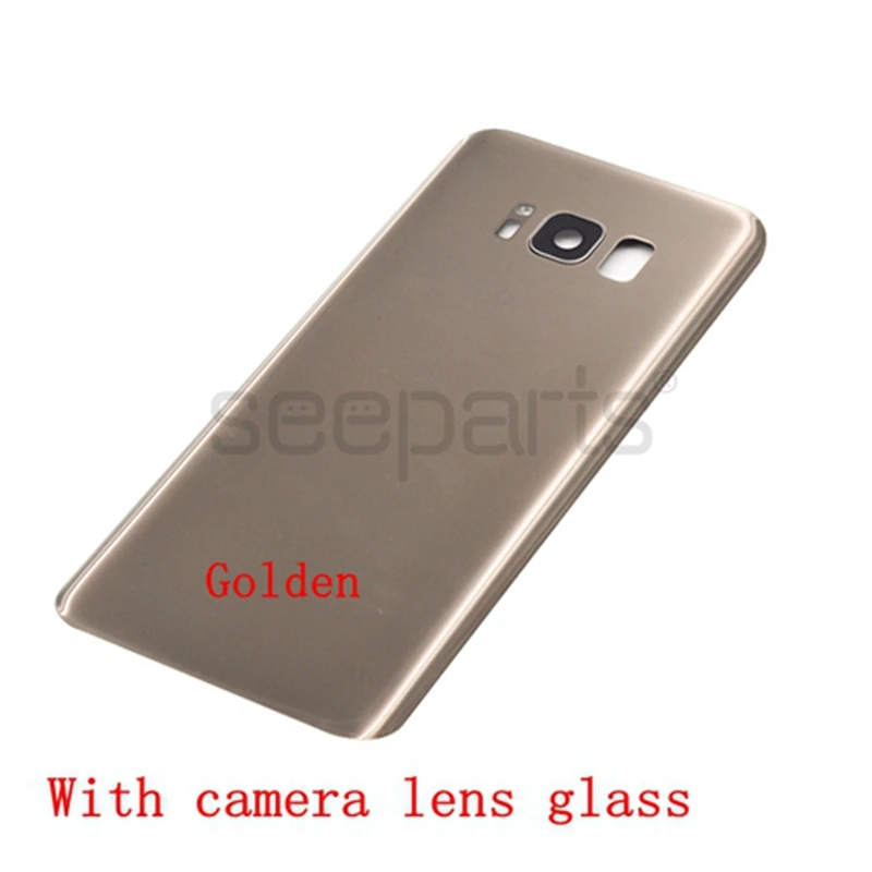samsung s8 golden battery cover
