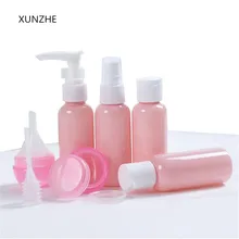 9 шт./компл. Новые портативные дорожные Мини косметические бутылки точка наполнения пластиковая прозрачная краска бутылка для геля тени для век коробка