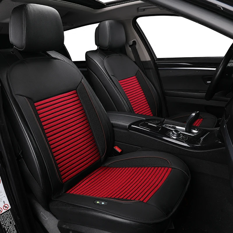Car cold air massage cushion  Ventilated car massage seat cushion  Car summer cool pad massage mat 12V & 24V 3
