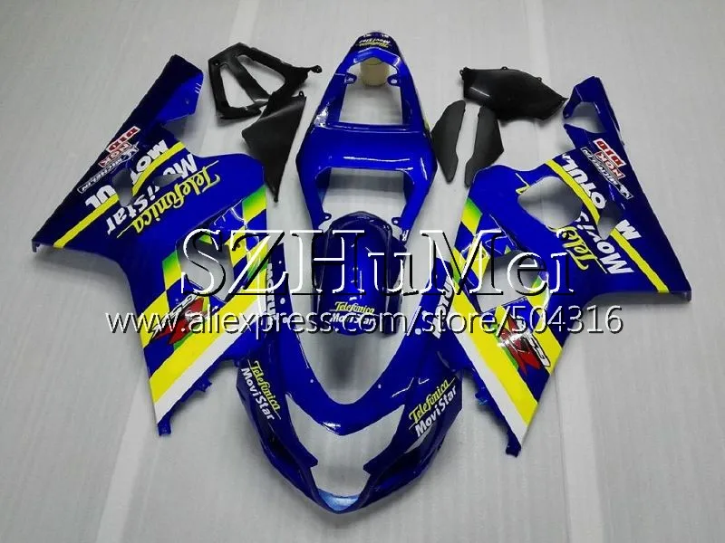 Корпус для SUZUKI синий corona GSXR 600 750 04 05 GSXR600/750 GSX-R750 30SH12 GSX-R600 K4 GSXR750 04 05 GSXR600 2004 2005 обтекатель - Цвет: No.  16