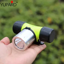 CREE XM-L2 светодиодный возможностью погружения на глубину до 30 м T6 светодиодный Подводное плавание Водонепроницаемый налобный фонарь для подводного плавания задний Фонарь велосипедный фонарь для 3xaaa 1x18650 батареи лагерь