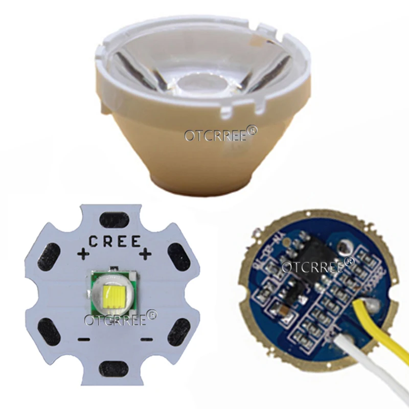 CREE XML XM L T6 LED U2 10 Вт Холодный белый 6500K/10000K светодиоды высокой мощности + 3 7 в 5
