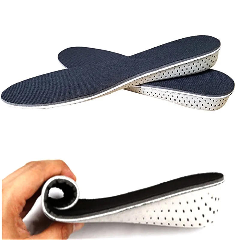 

Comfortable Insole Memory Cotton Shock Absorption Sweat-Absorbent Breathable BK Cloth Height Increase Insoles For men/Women
