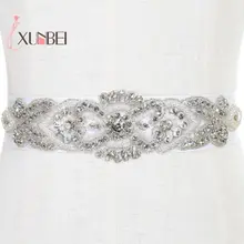 Newly Rhinestone And Pearls Wedding Belts For Wedding Dresse 2017 White Bridal Sash Wedding Accessories Cheap Cinturones Novias