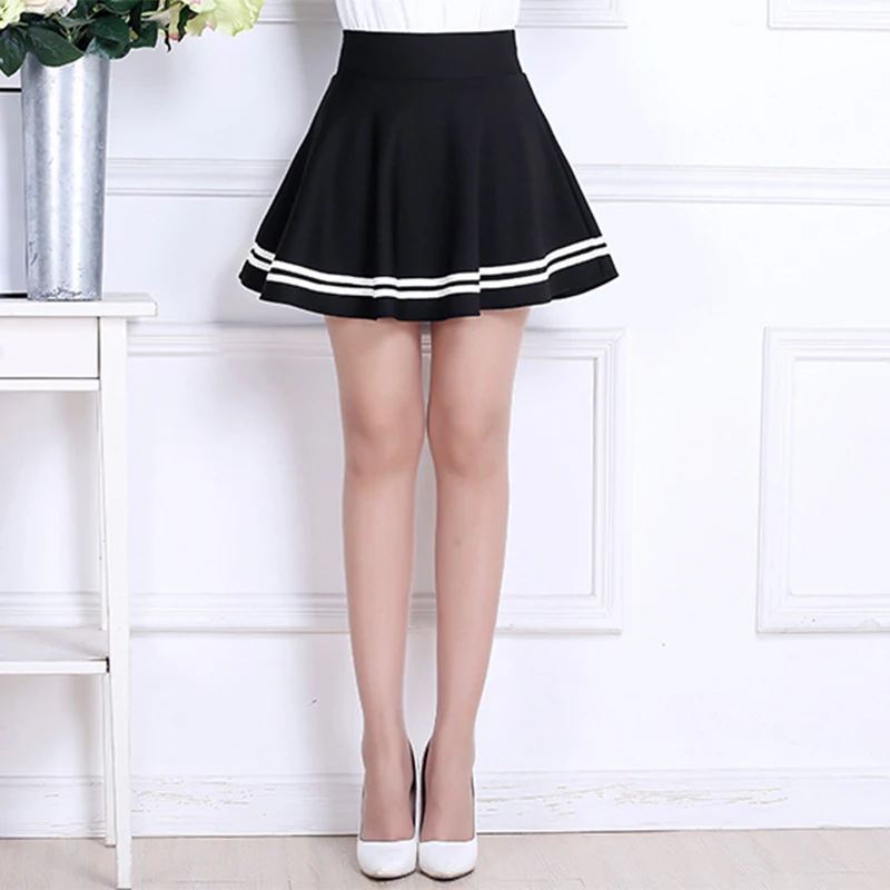 Zebery женская короткая юбка с надписью черная Минималистичная деловая школьная юбка пачка дикая короткая юбка женская одежда 2018