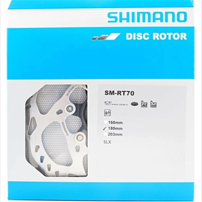 Оригинальная коробка упакованный Shimano SLX SM RT70 дисковый тормоз Центральный замок