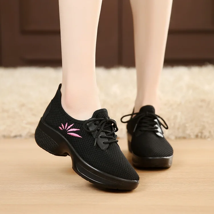 Женские кроссовки для фитнеса и гимнастики на мягкой подошве|dance shoes|shoes dancedancing shoes