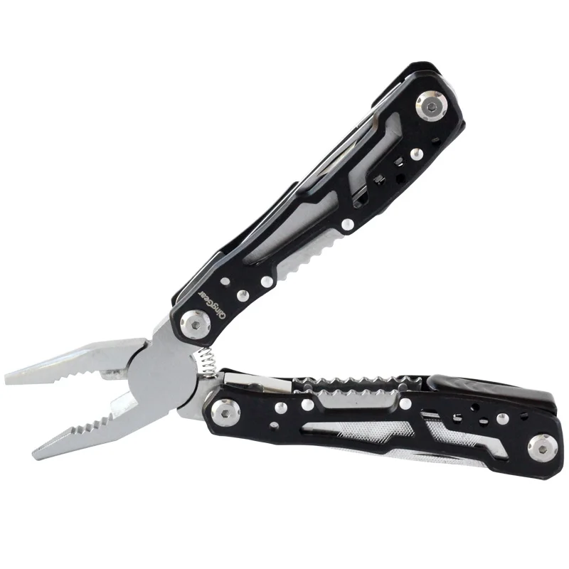 

QingGear 14 in 1 Multi Purpose Pocket Tool Pliers Knife Wire Cutter Screw Driver Nail File Opener Saw Remover Survival Outdoor