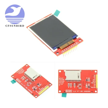 

Smart Electronics 2.2 Inch 240*320 Dots SPI TFT LCD Serial Port Module Display ILI9341 5V / 3.3V 2.2'' 240x320 for Arduino Diy