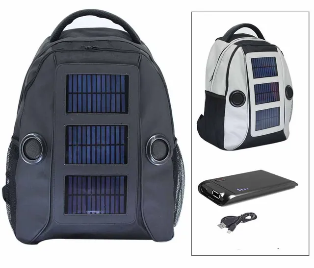 Latest Solar Music Bag With Energy Speaker Backpack Latest Solar Music Bag With Energy Speaker Backpack 22000mah Battery Drop Shipping Available