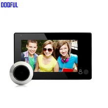 4,3 дюймов монитор видео дверной звонок камера 2.0MP 160 градусов дверной глазок дверной звонок Домашняя безопасность