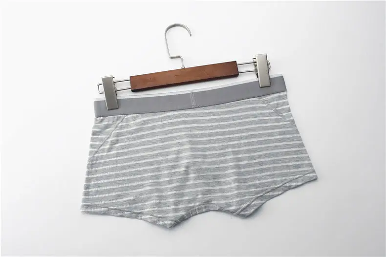 UYEEMU 3Pcs Lot Shorts Boxers Men Underpants Cotton Striped Mens Boxers Breathable Sexy Underwear Brand Male Panties Homme Pull-05
