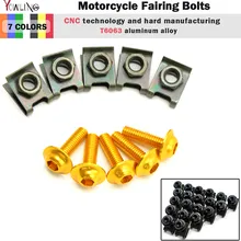 5pcs 6mm CNC Motorcycle Fairing body work Bolts Screws For YAMAHA YZF R1 R6 98 99 00 01 02 03 04 05 06 07 08 09 10 11 12 5pcs 6mm CNC Motorcycle Fairing body work Bolts Screws For YAMAHA YZF R1 R6 98 99 00 01 02 03 04 05 06 07 08 09 10 11 12