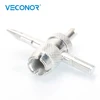 4-in-1 Tire Valve Stem Removal Tool Valve Stem Puller Tire Repair Tool Valve Core Removal Tool Tire Cleaning Tool ► Photo 2/3